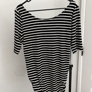 Striped Maternity top